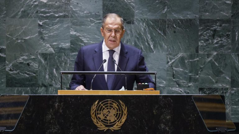 Rusijos Federacijos Užsienio reikalų ministro S.Lavrovo kalba JT Generalinės Asamblėjos 78-osios sesijos bendroje politinėje diskusijoje, Niujorke, rugsėjo 23 d. S.Lavrovo kalba JTO Generalinėje asamblėjoje